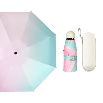 Custom Umbrella Box Zipper Gradient Ramp Umbrella Receive a Case